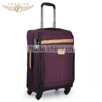 polyester luggage suitcase for business