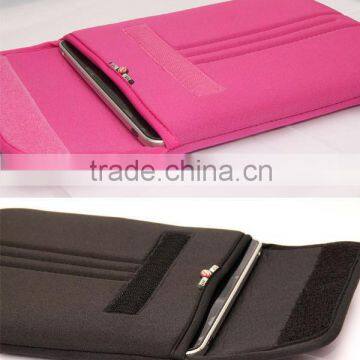 neoprene laptop/notebook sleeve carrying case with hidden handle