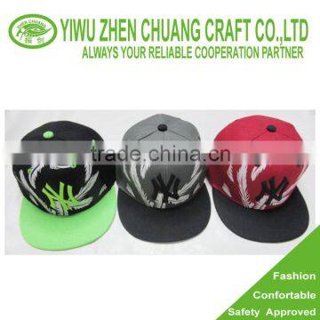 Fashion snapback adjustable hat/cap