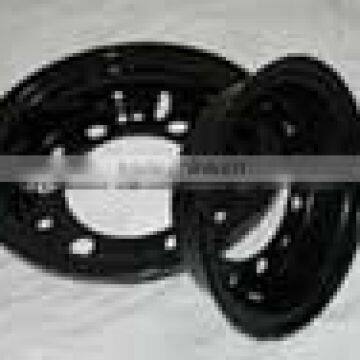 folklift truck wheel 5.00F-10 with tyre 6.50-10, industral wheel for forklift