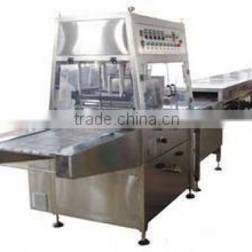 Chocolate coating machine