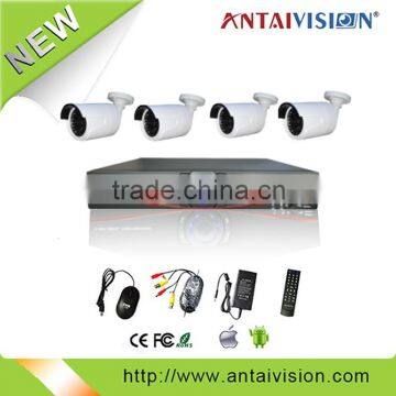 Antaivision new 4 channel poe hd nvr kit wireless school bus cctv system