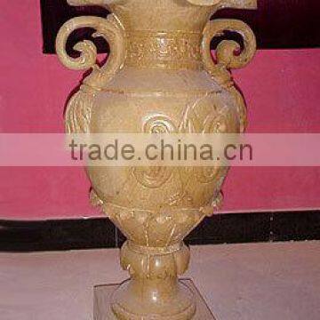 Cheap stone carved marble planters from Vietnam