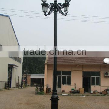 four-arm garden lighting pole decoration