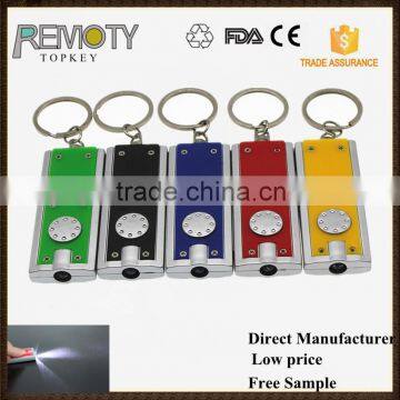 wholesale custom ABS hard plastic tetris shapes keychain light