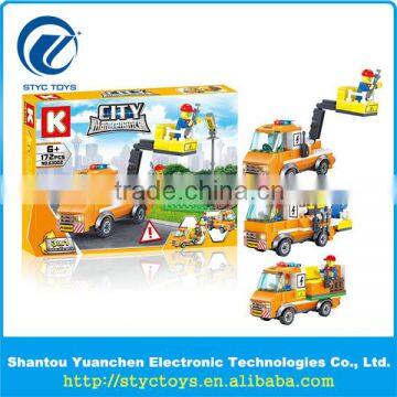 Children intelligence construction plastic building blocks