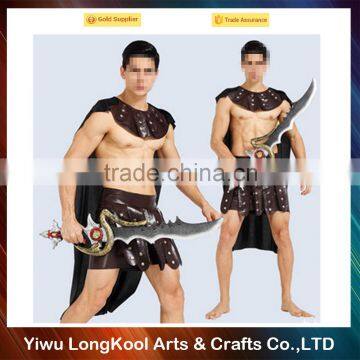 Wholesale halloween adult masquerade costume cheap roman soldier costume