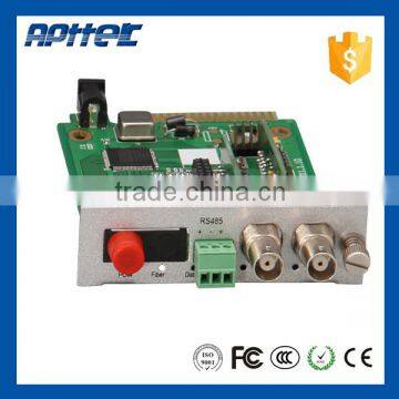 2 ch Bnc Video Converter Bnc to Fiber Video Converter With Audio photo-2