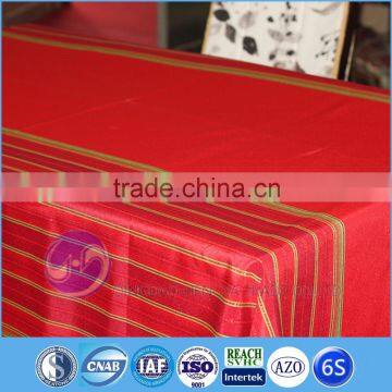 100% polyester jacquard dinning wedding table cloth