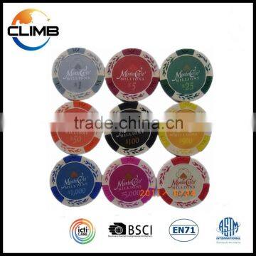 Wholesale High Quality Poker Chips Custom Logo Poker Chip Free Poker Chips Made in China photo-4