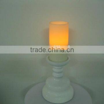 NEW MARKET Simple Wax Pillar LED Candle