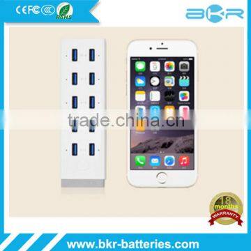 10 Port USB HUB 3.0 Power USB By System BUS FOR Laptop Computer PC Desktop