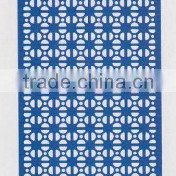 Different Patterns Perforated Solid Aluminium Panel