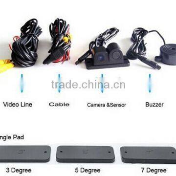 2-in-1 Combine Parking Sensor With Car Camera Mini System for Revesing Car photo-2