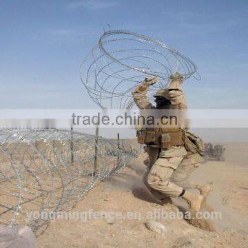 Galvanized Steel Razor Barbed Wire loops