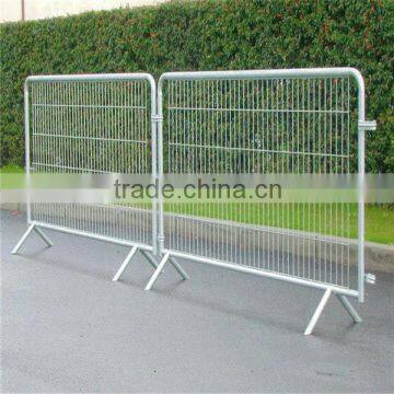 Hot dipped galvanized metal crowd control barriers for traffice and events