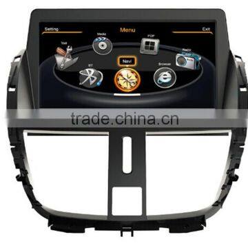 Car Multimedia Entertainment Player for Peugeot 207 Car Radio GPS Satnav Navigation DVD