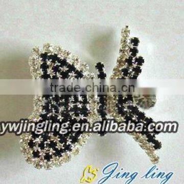 new design black rhinestone brooch