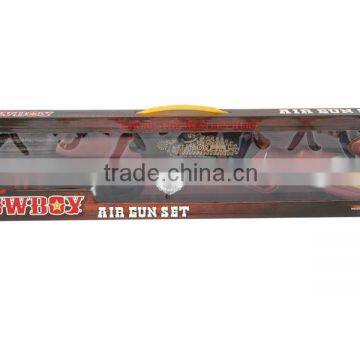 BO Cowboy toy air shotgun gun set with mark , badge
