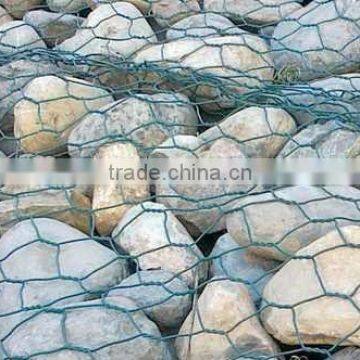 hot-dipped galvanized gabion/gabion mesh/hexagonal mesh