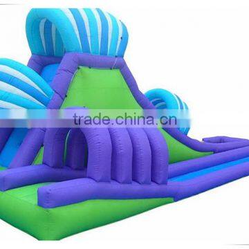 2016 newest design commercial inflatable water slide, inflatable mini slide, water park slide