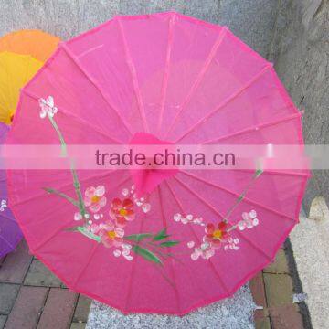 Red rose fold wedding umbrellas