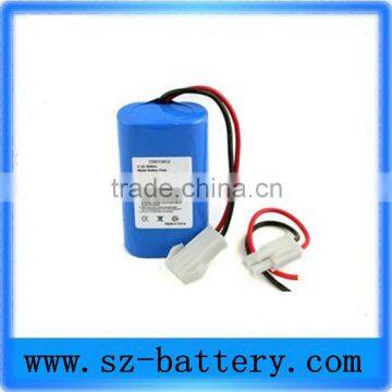 7.4V 2800mah ICR18650 Li-ion Battery Pack with Connector and PCM