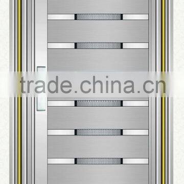 High Quanlity Korean style stainless security steel door seam door