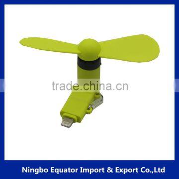 plastic 2 in 1 mini usb fan