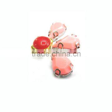 garment use milk acrylic stone claw setting chunky candy beads resin pastel color garment sayjual manik