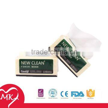 100% virgin wood pulp cheap facial tissue paper box design manufacturer in china