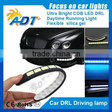 DC12V 20W Flexible COB daytime running light with flexible silica gel