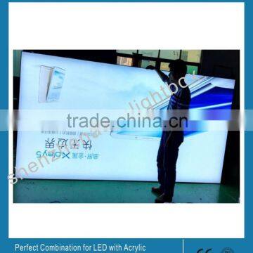 Frameless lighted box signs illuminated box signs signs light box