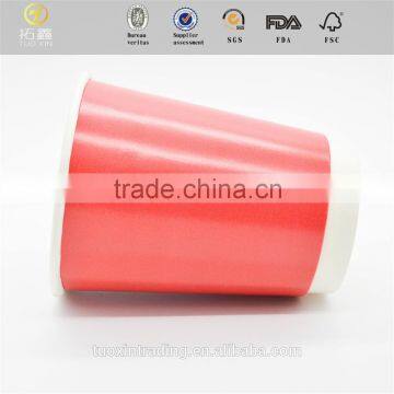 New Design High Grade Double Wall Red Paper Cups Made in China photo-6