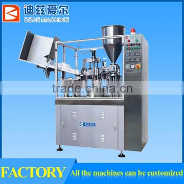 ointment filling & sealing machine, automatic machine for pharmaceutical, plastic tube filling machine