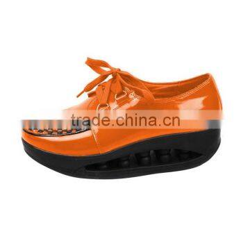 Genuine Leather Upper Healthy Casual Shoes for Women photo-5