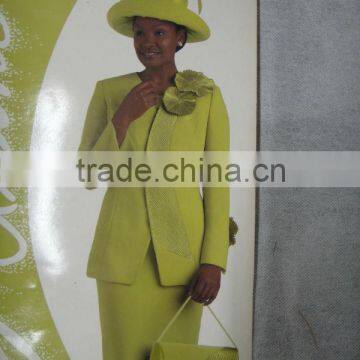 The testeful lasy Sinamay hats with suit for women