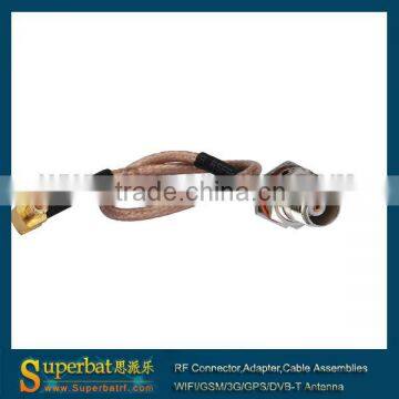 antenna pigtail cable MCX Male RA to TNC female RG316