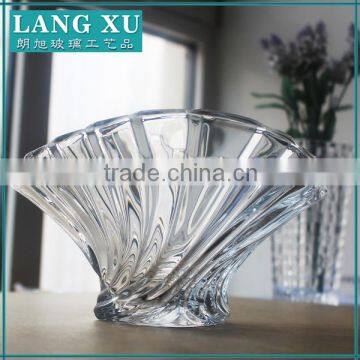 Wholesale High Quality Flower Shape Glass Fruit Plate photo-3