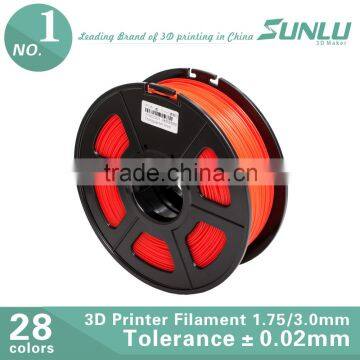 3d printer filament, 1.75mm pla filament for 3D printing, best alternative for abs plastic for 3d printer