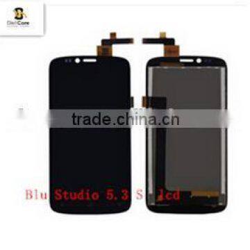 Blu Studio 5.3 S D580 D590 Black Color LCD Display Assembly Touch Screen Digitizer Free Shipping Mobile Cell Phone Touch Panel