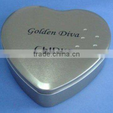 Heart Shape Tin Box Wholesale