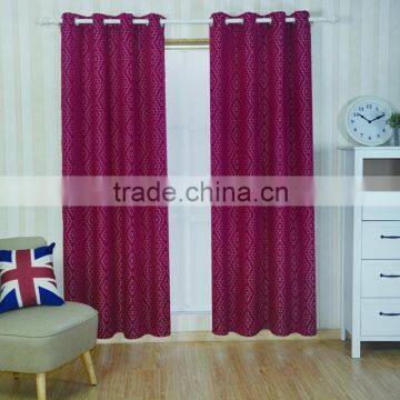 New arrival polyester embroidery curtain