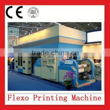 Four Colors Paper Bag Flexographic Printing Machine