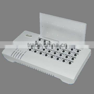 GOOD PRICE 32 ports Sim Bank equipment wireless platform wireless voip gateway for GOIP landing platform