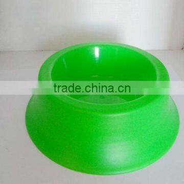 round plastic pet bowl