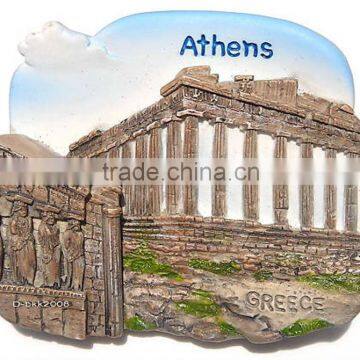 3D souvenir magnets Acropolis Parthenon Athens,Greece resin Fridge Magnet