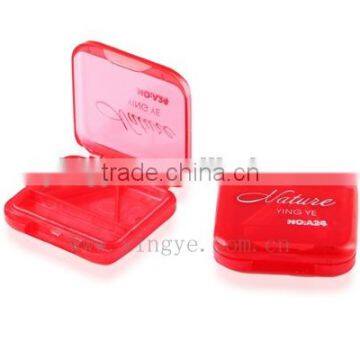Square shaped candy colorful box plastic eyeshadow palette