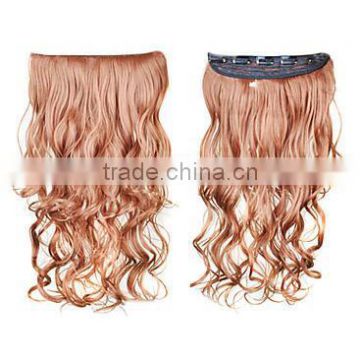 New Product Clip in Synthetic Curly Hair Extension