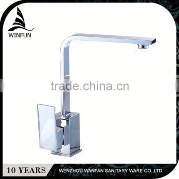 Fully stocked factory directly chrome finish pull down kitchen faucet